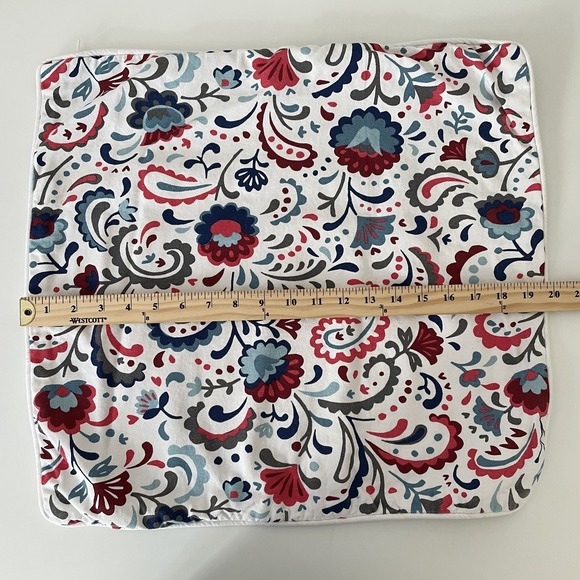 IKEA Kratten 20 X 20 Floral Pillow Cover Scandinavian Folk Art Boho LOT OF 3 - Picture 2 of 4